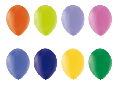 Unbedruckte Ballons